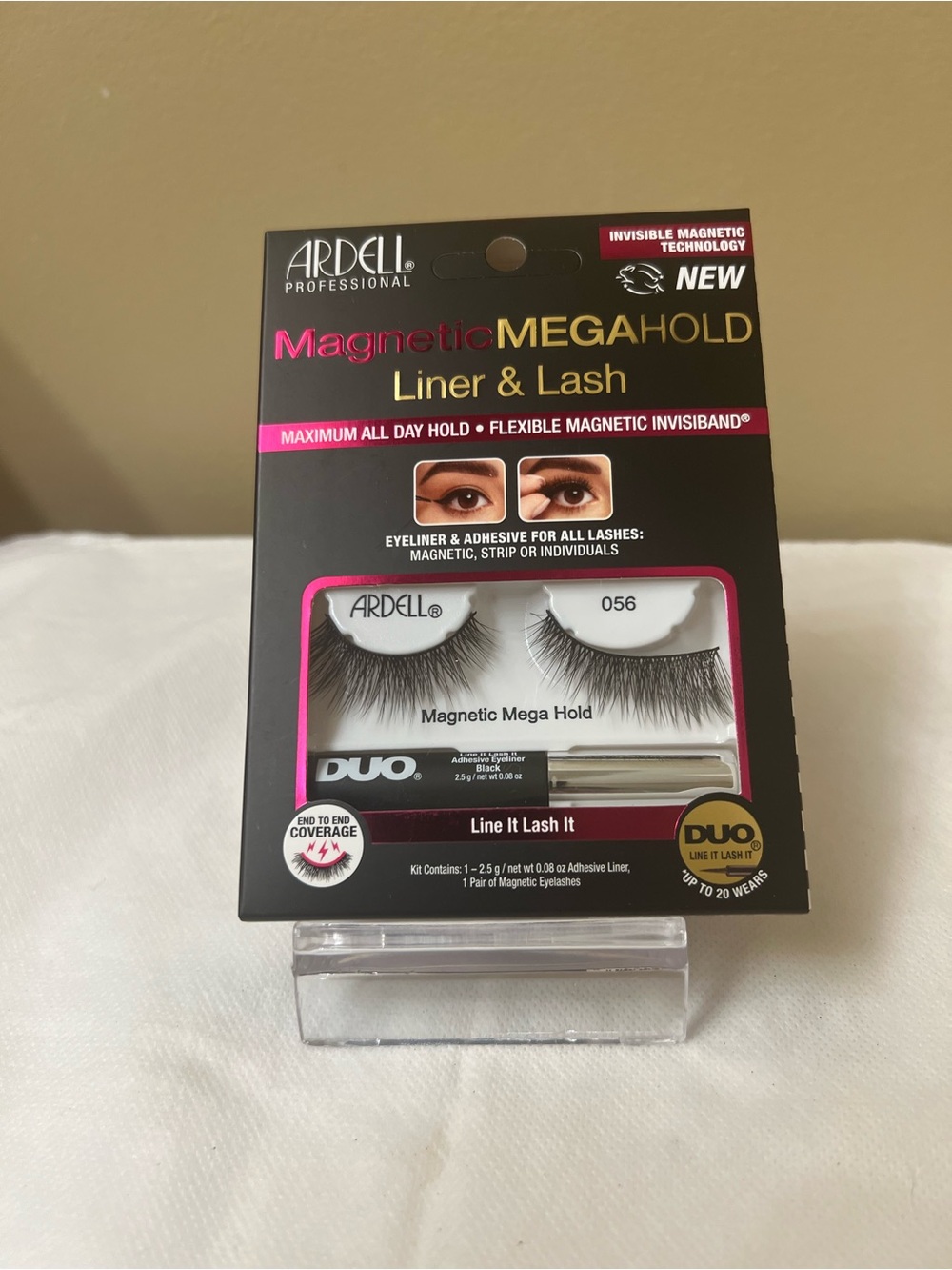 Ardell Magnetic Strip Lashes with Black Liner NWT